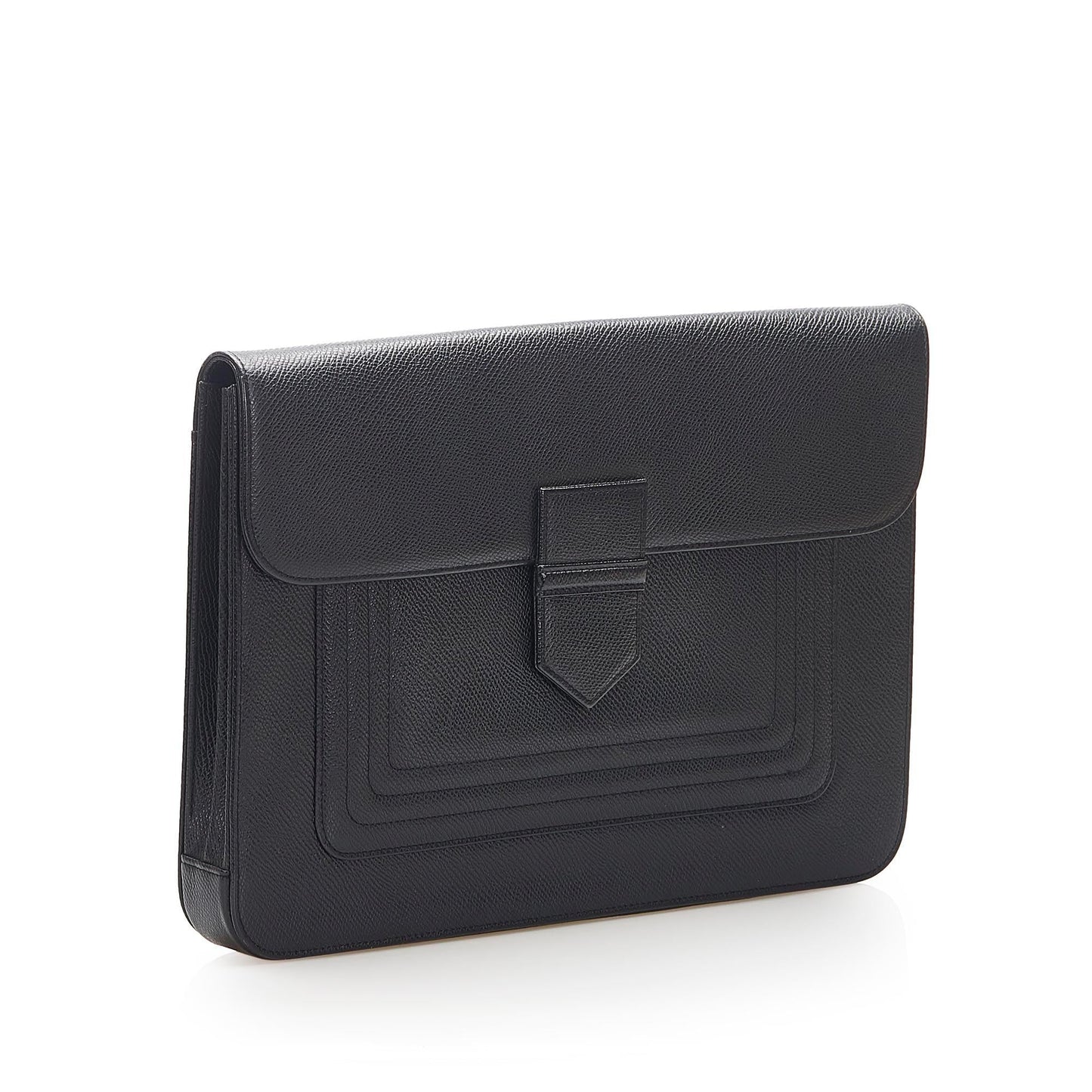 Saint Laurent Leather Clutch Bag (SHG-16533