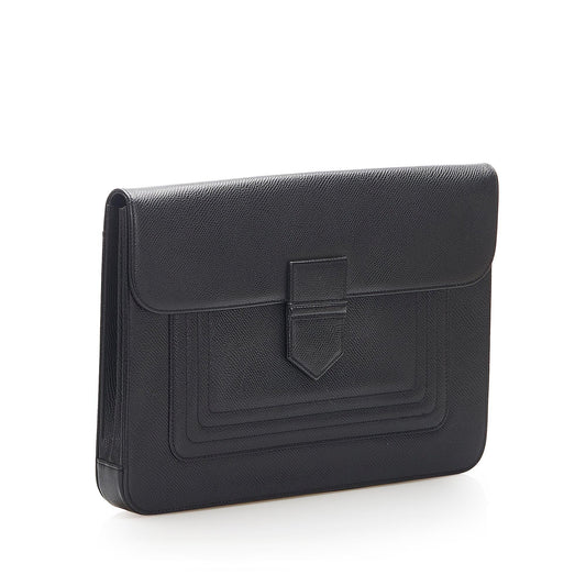 Saint Laurent Leather Clutch Bag (SHG-16533