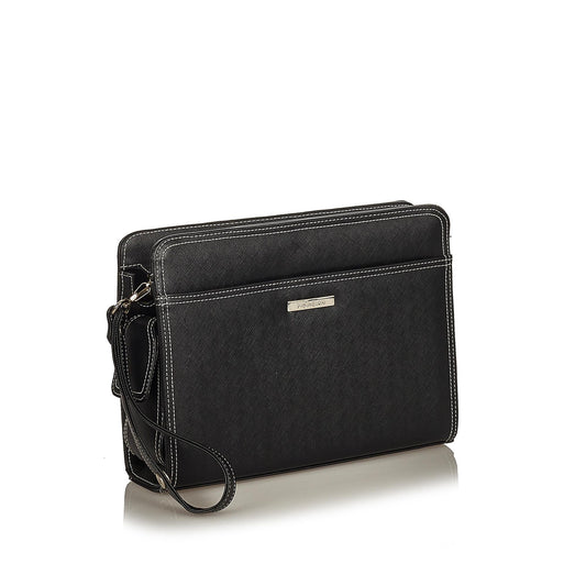 Saint Laurent Leather Clutch Bag (SHG-25613