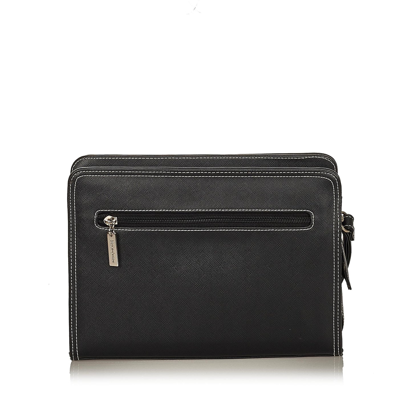 Saint Laurent Leather Clutch Bag (SHG-31799