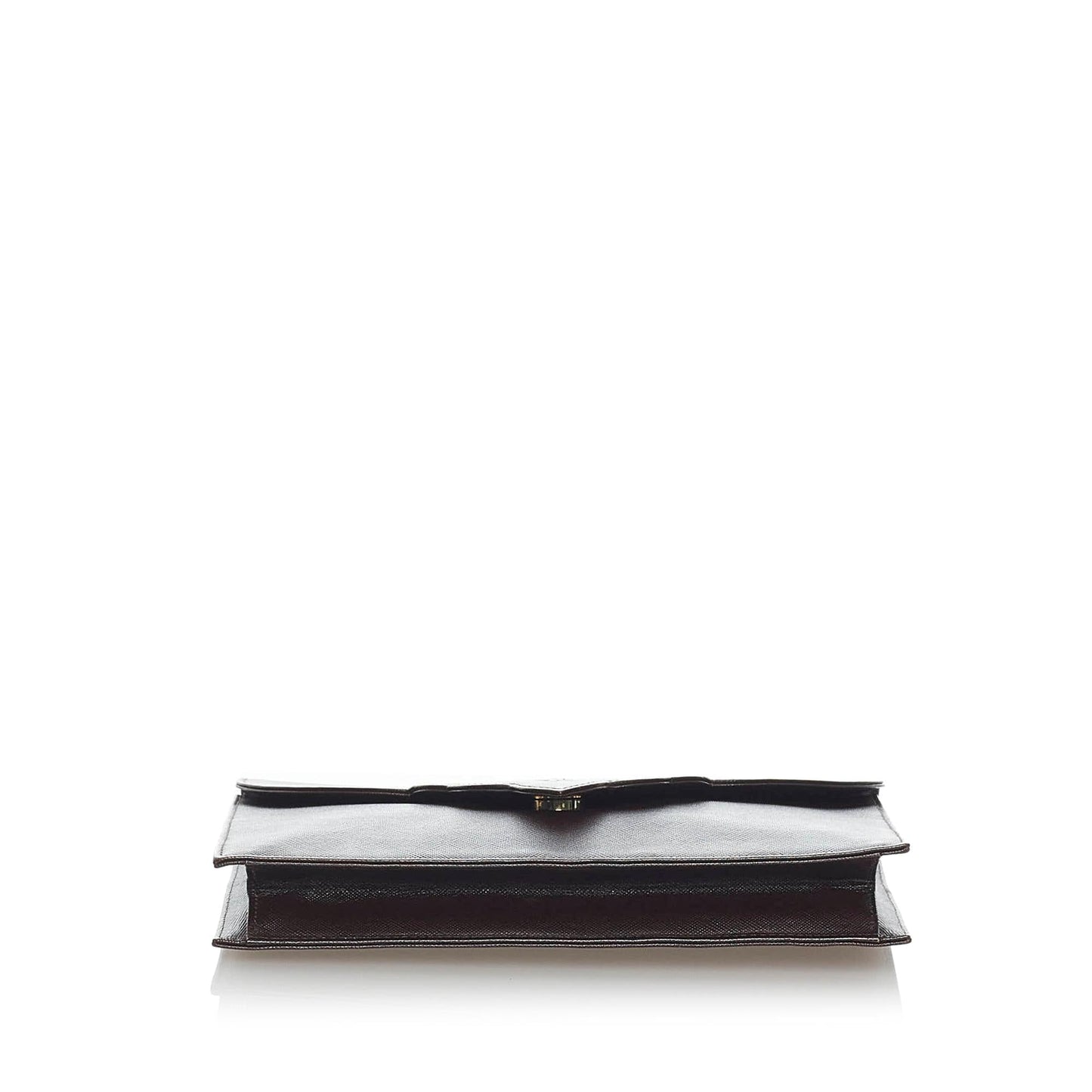 Saint Laurent Leather Clutch Bag (SHG-34712