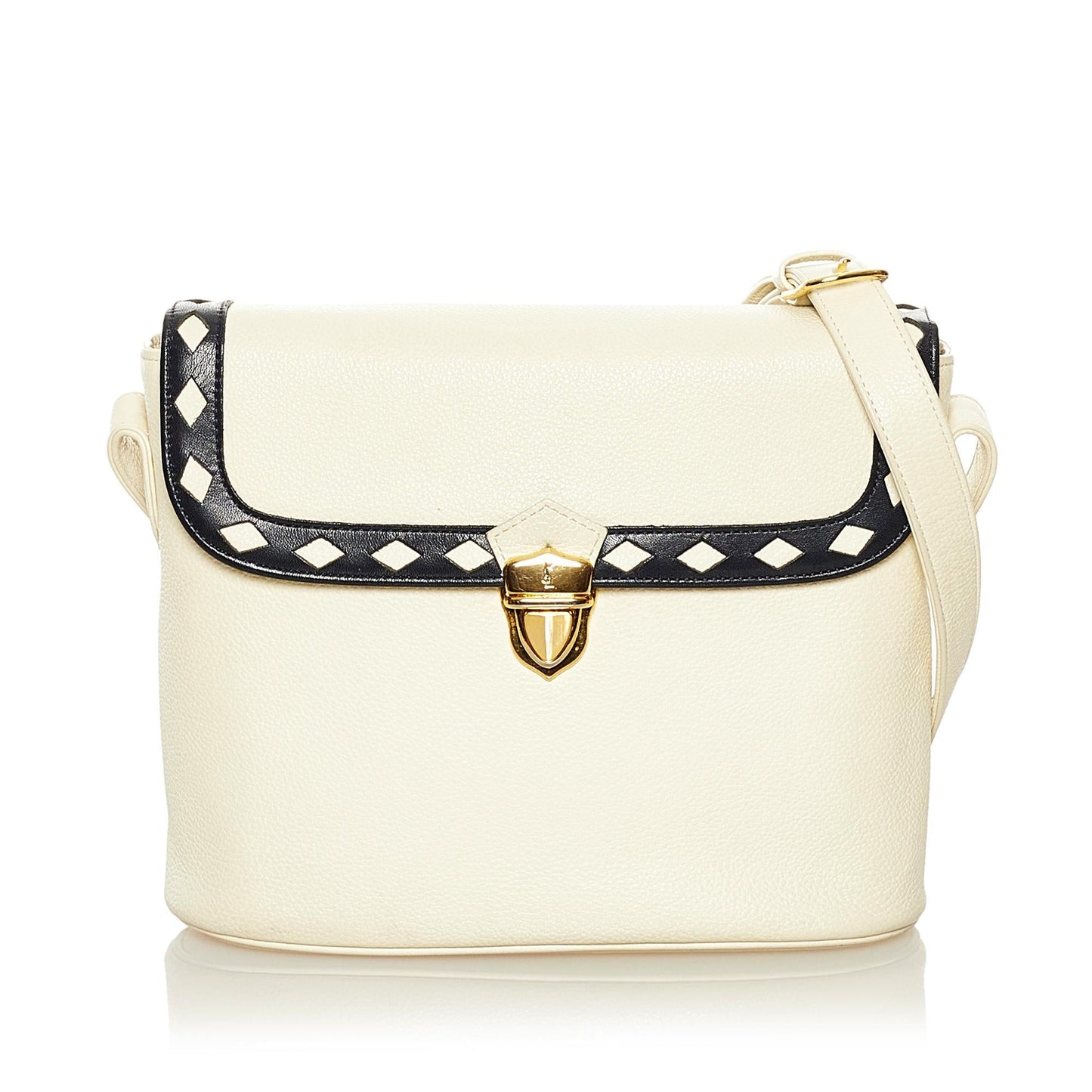 Saint Laurent Leather Crossbody Bag (SHG-34534