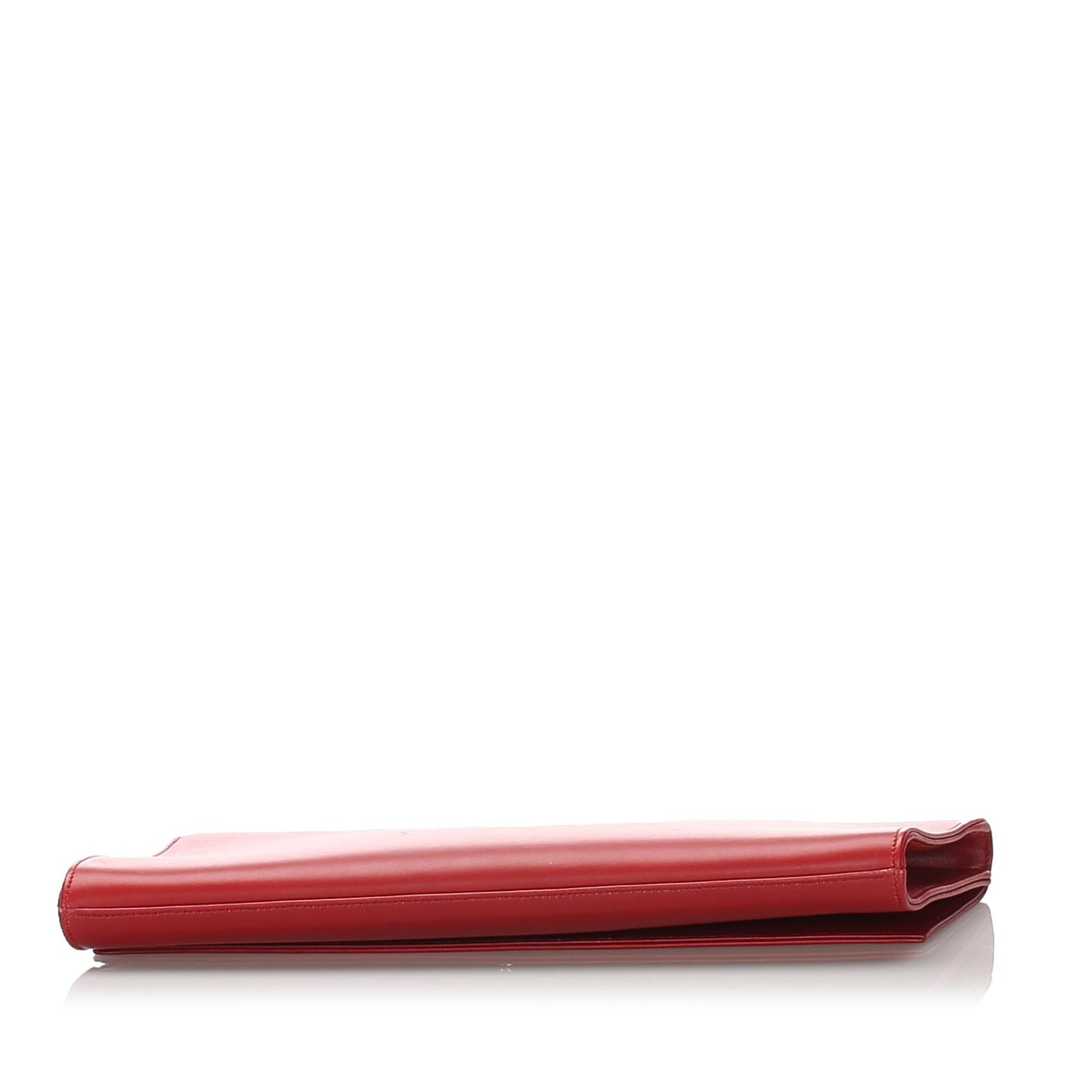 Saint Laurent Leather Diagonale Clutch (SHG-35320