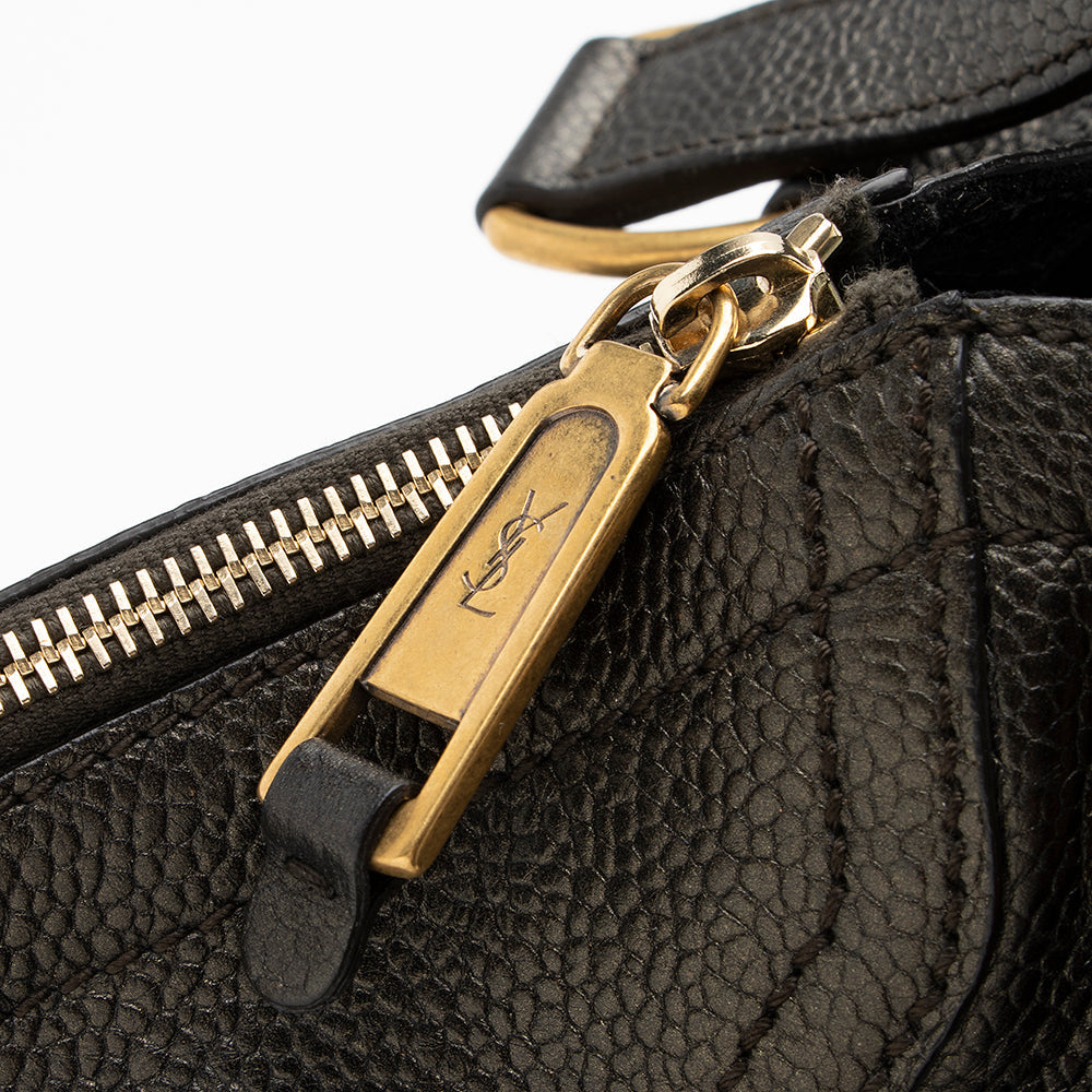 Saint Laurent Leather Downtown Small Tote - FINAL SALE 13914