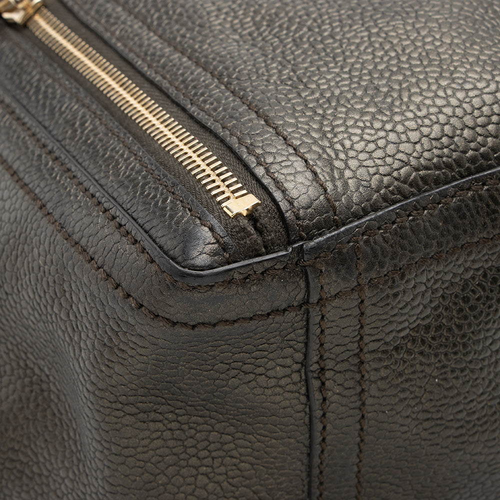 Saint Laurent Leather Downtown Small Tote - FINAL SALE 13914