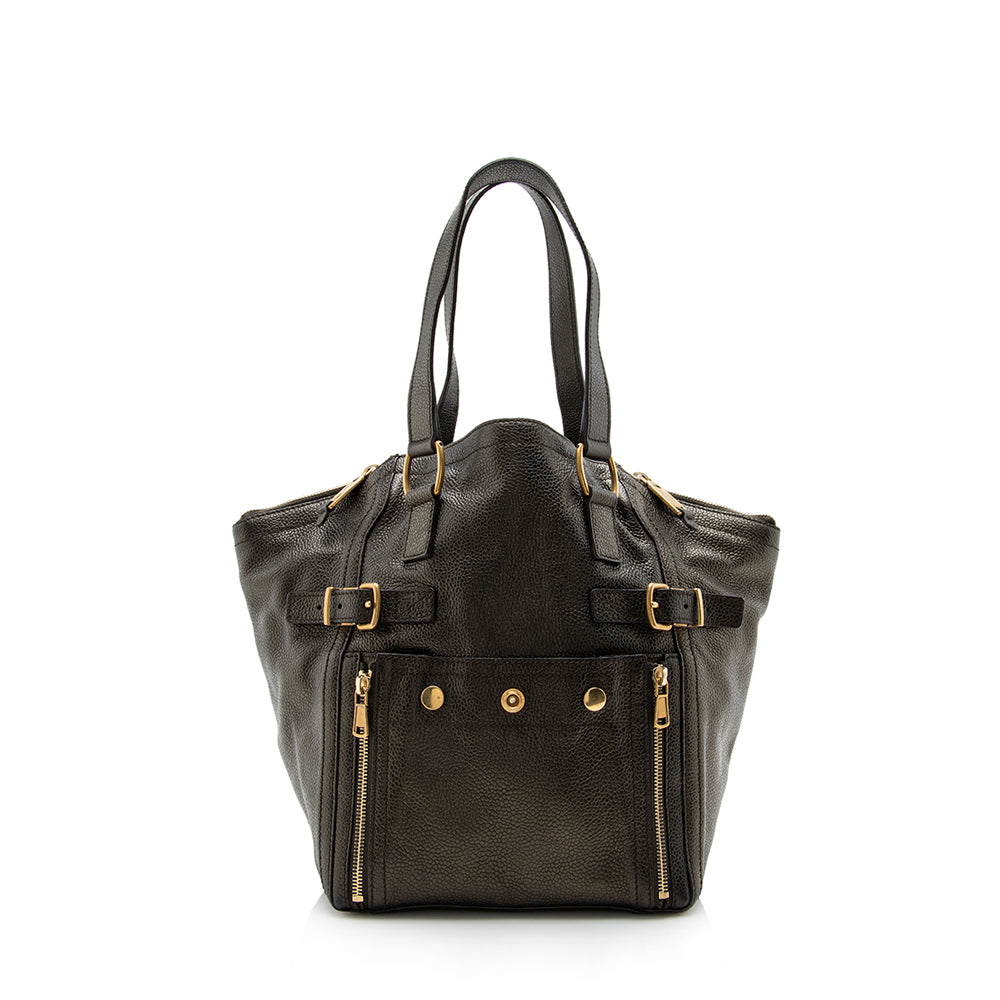 Saint Laurent Leather Downtown Small Tote - FINAL SALE 13914