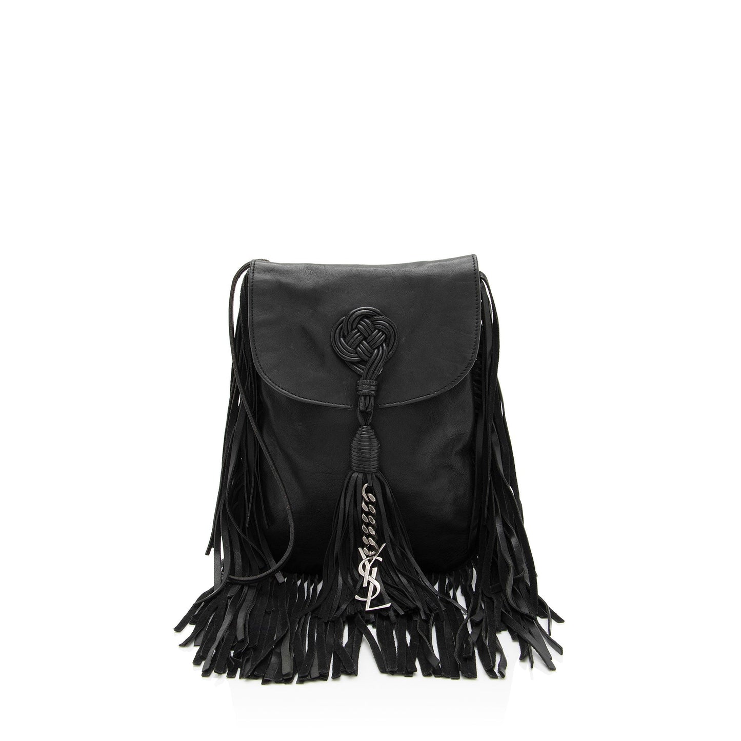 Saint Laurent Leather Fringe Anita Crossbody Bag zM6EOQ