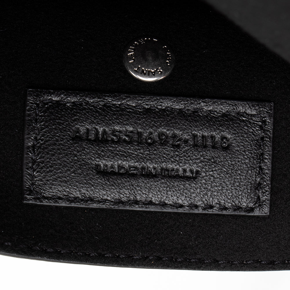 Saint Laurent Leather Harlem Bucket Bag - FINAL SALE 17153