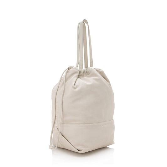 Saint Laurent Leather Harlem Bucket Bag - FINAL SALE 17153