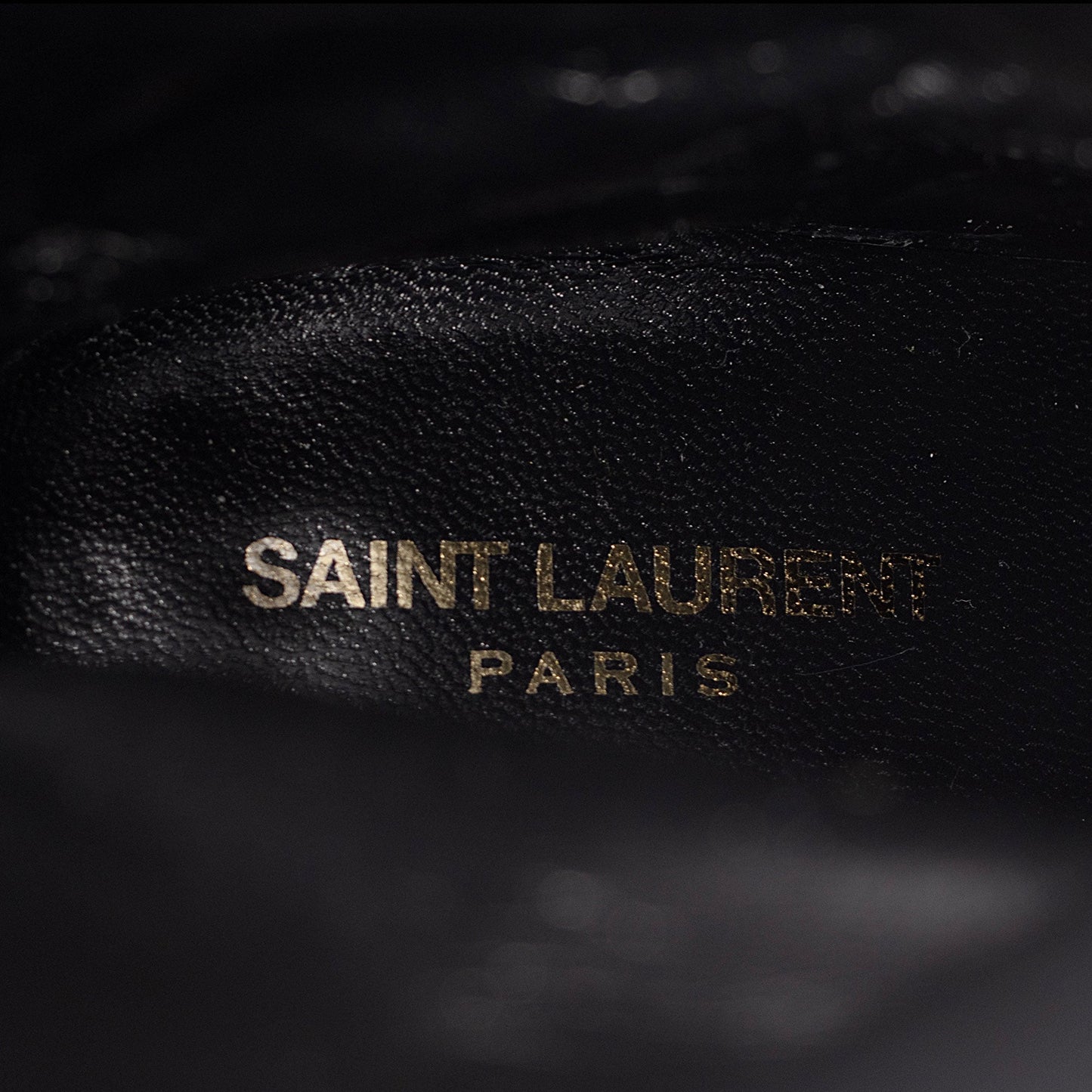 Saint Laurent Leather Jane 90 Knee High Boots - Size 9.5 / 39.5 Fp4PR8