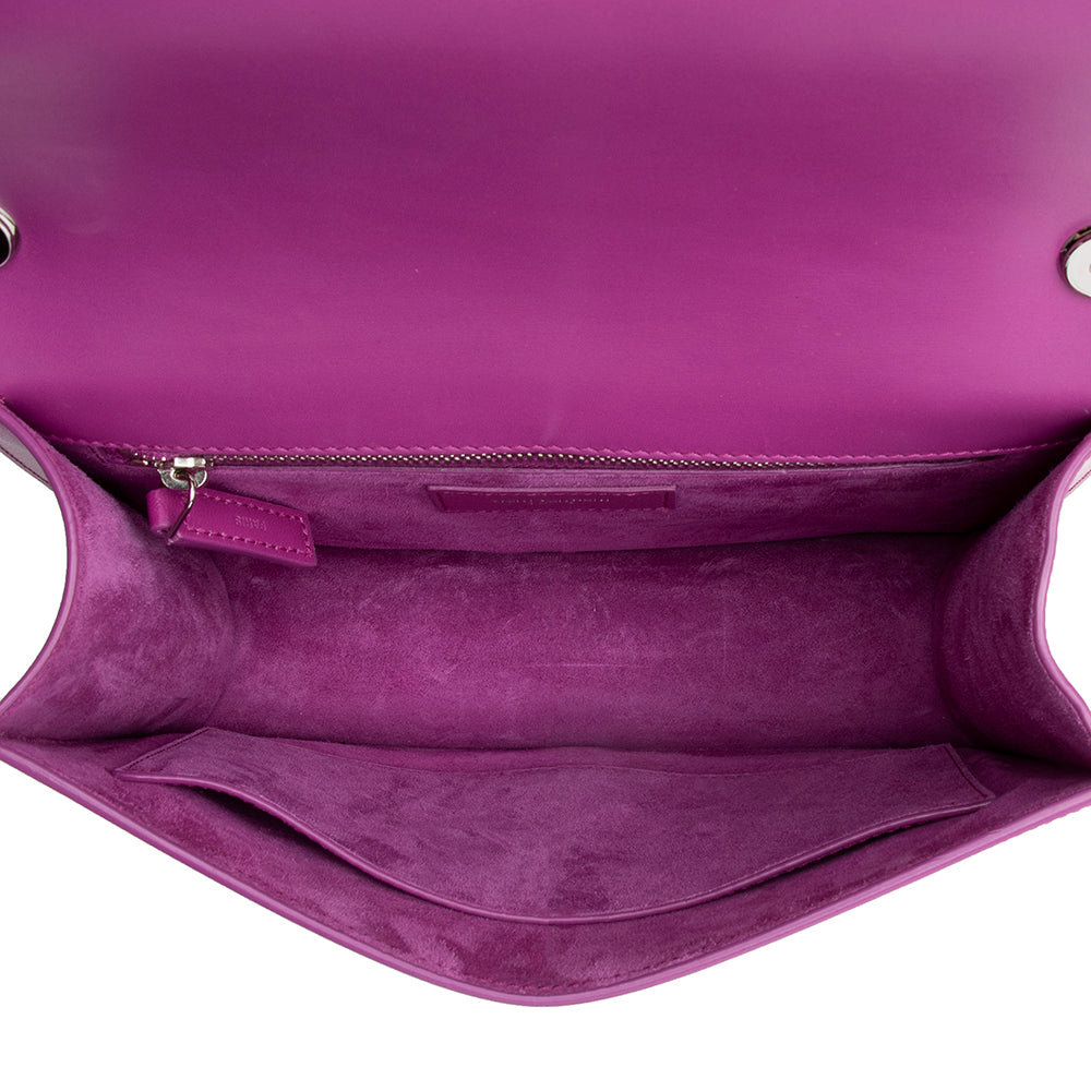 Saint Laurent Leather Le Carre Shoulder Bag 17079