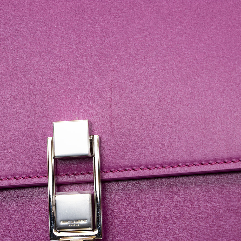 Saint Laurent Leather Le Carre Shoulder Bag 17856