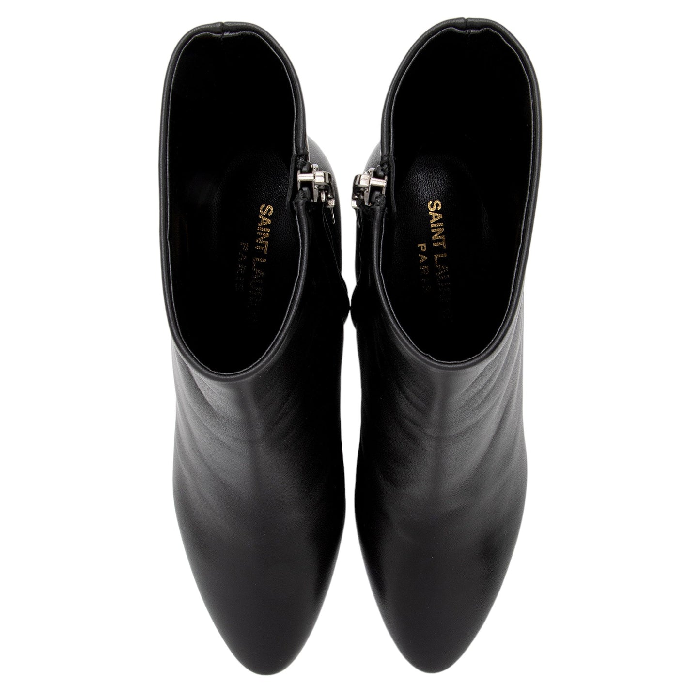 Saint Laurent Leather Lou Ankle Boots - Size 7 / 37 9Y9v6s