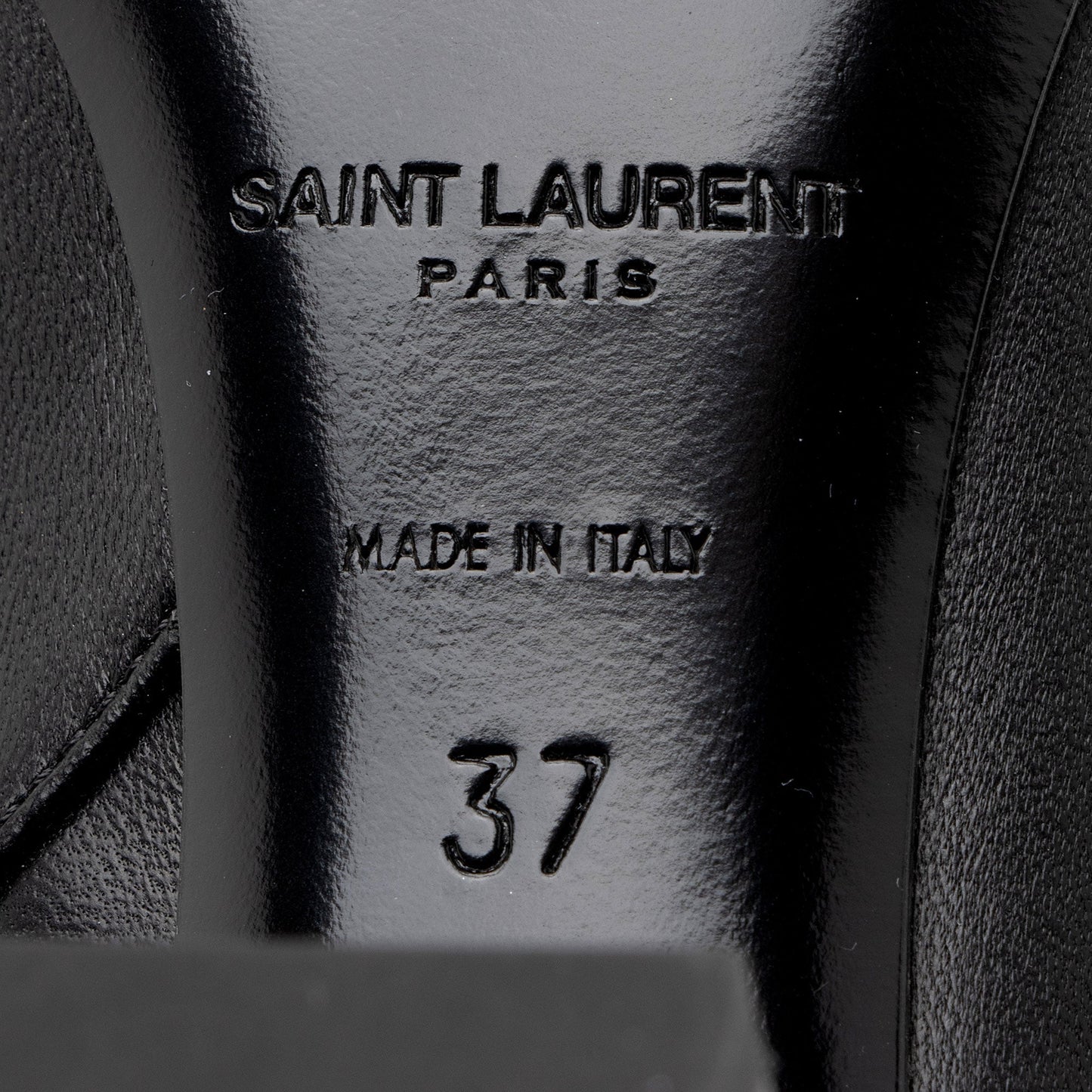 Saint Laurent Leather Lou Ankle Boots - Size 7 / 37 9Y9v6s
