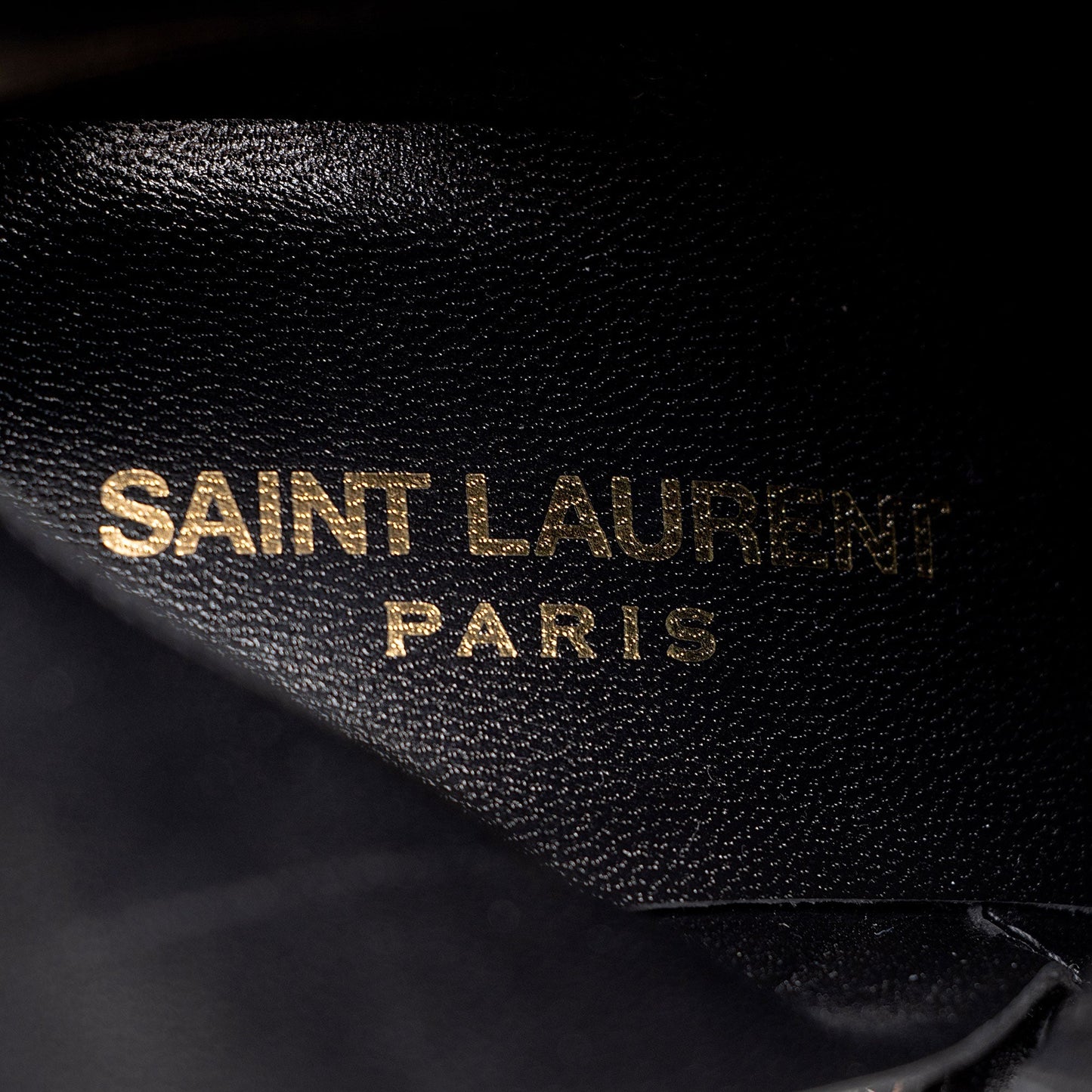 Saint Laurent Leather Lou Ankle Boots - Size 7 / 37 9Y9v6s