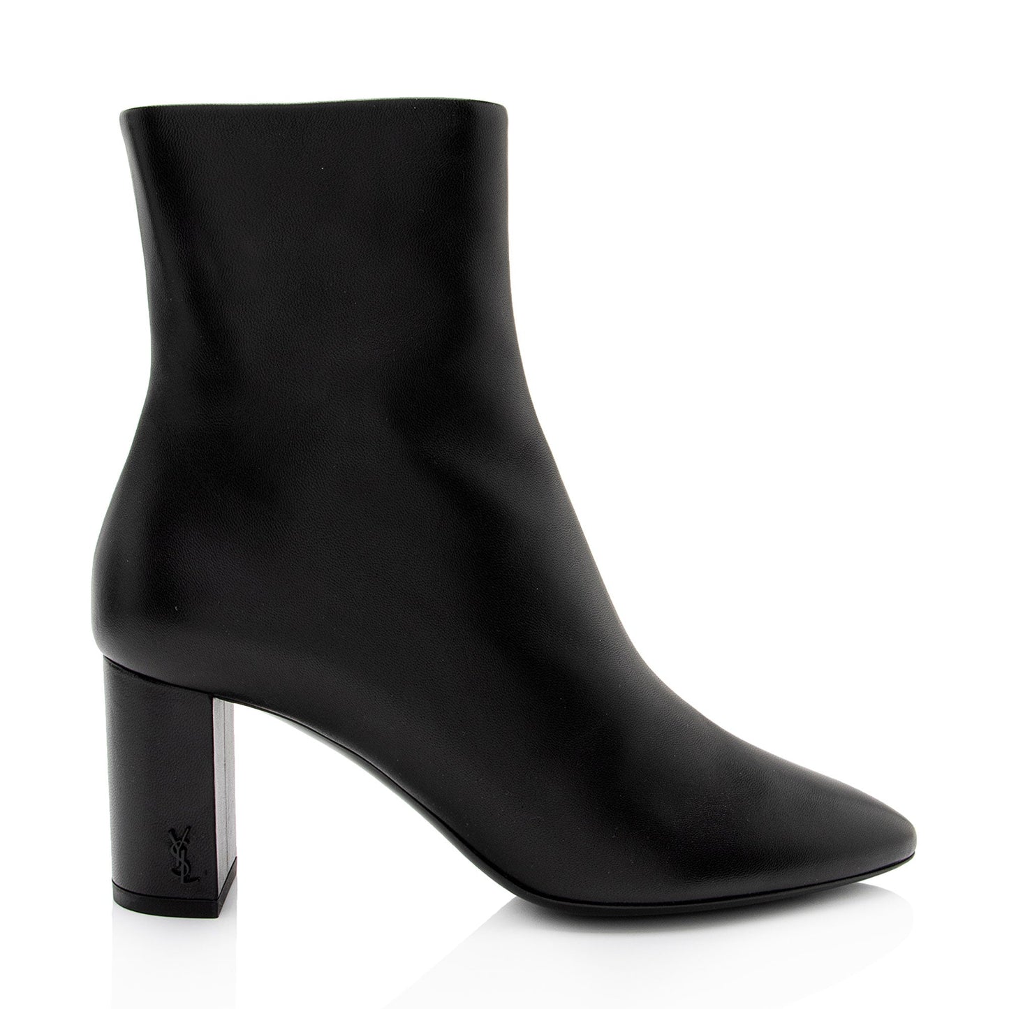 Saint Laurent Leather Lou Ankle Boots - Size 7 / 37 9Y9v6s