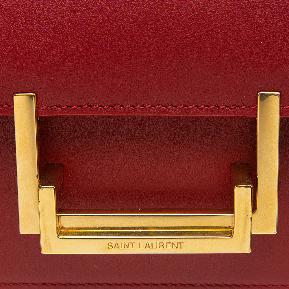 Saint Laurent Leather Lulu Small Shoulder Bag 12698