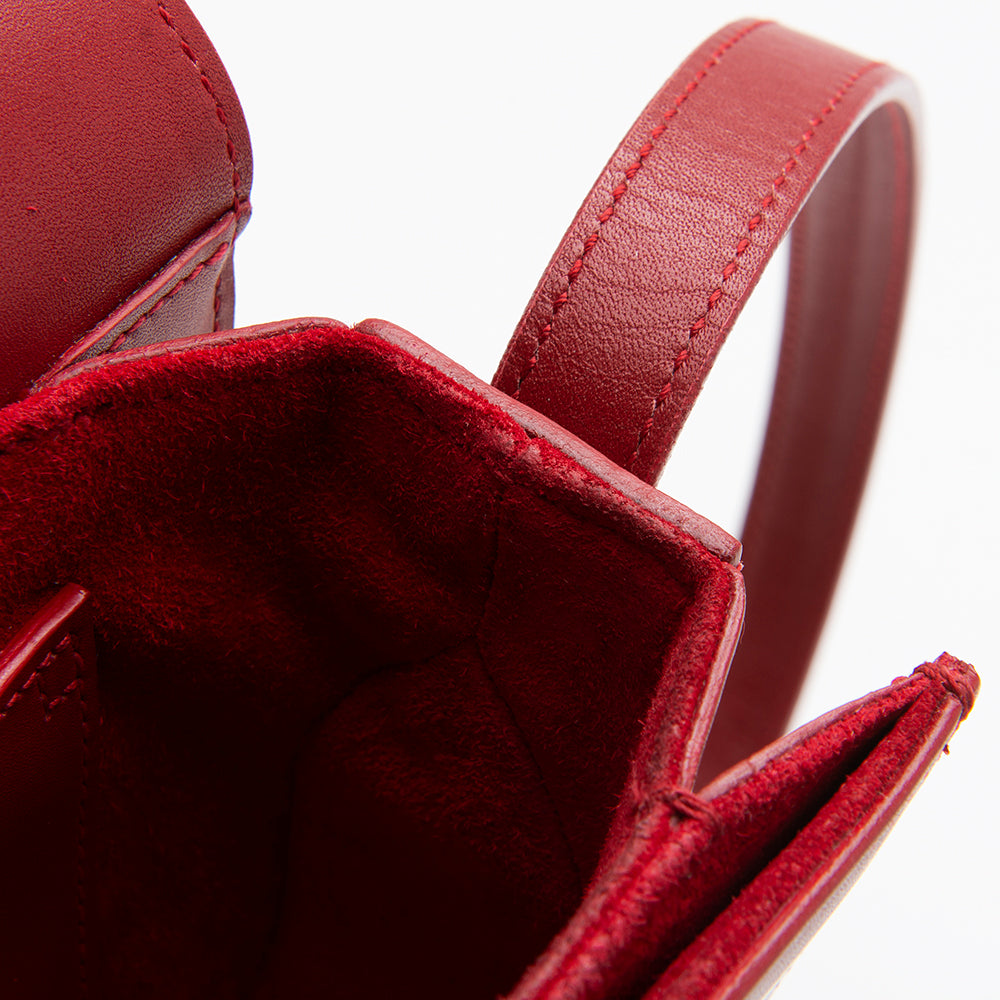 Saint Laurent Leather Lulu Small Shoulder Bag 12698
