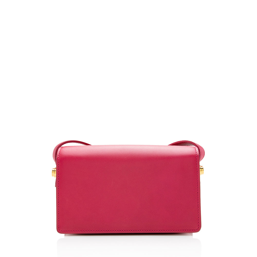 Saint Laurent Leather Lulu Small Shoulder Bag 15022