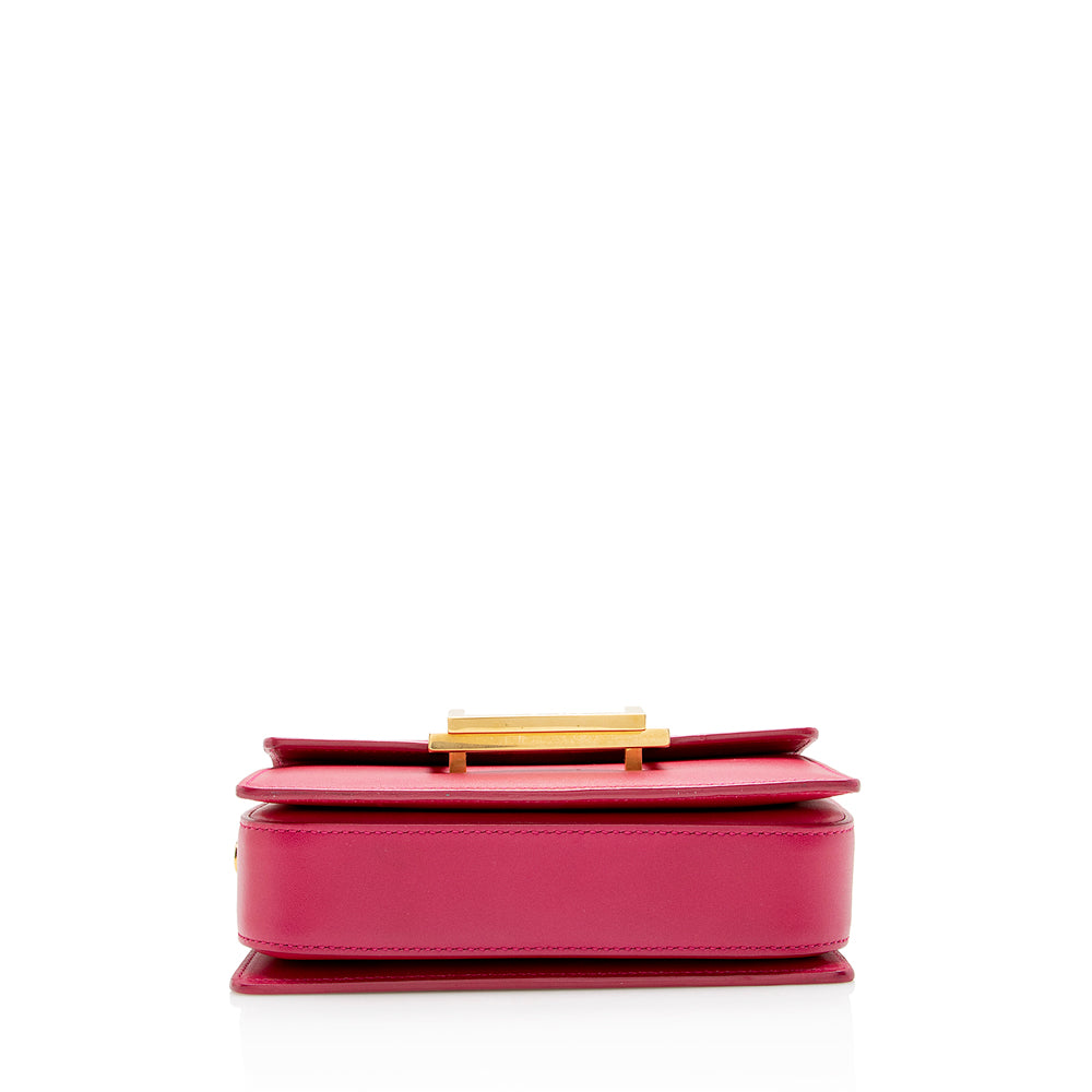 Saint Laurent Leather Lulu Small Shoulder Bag 15022