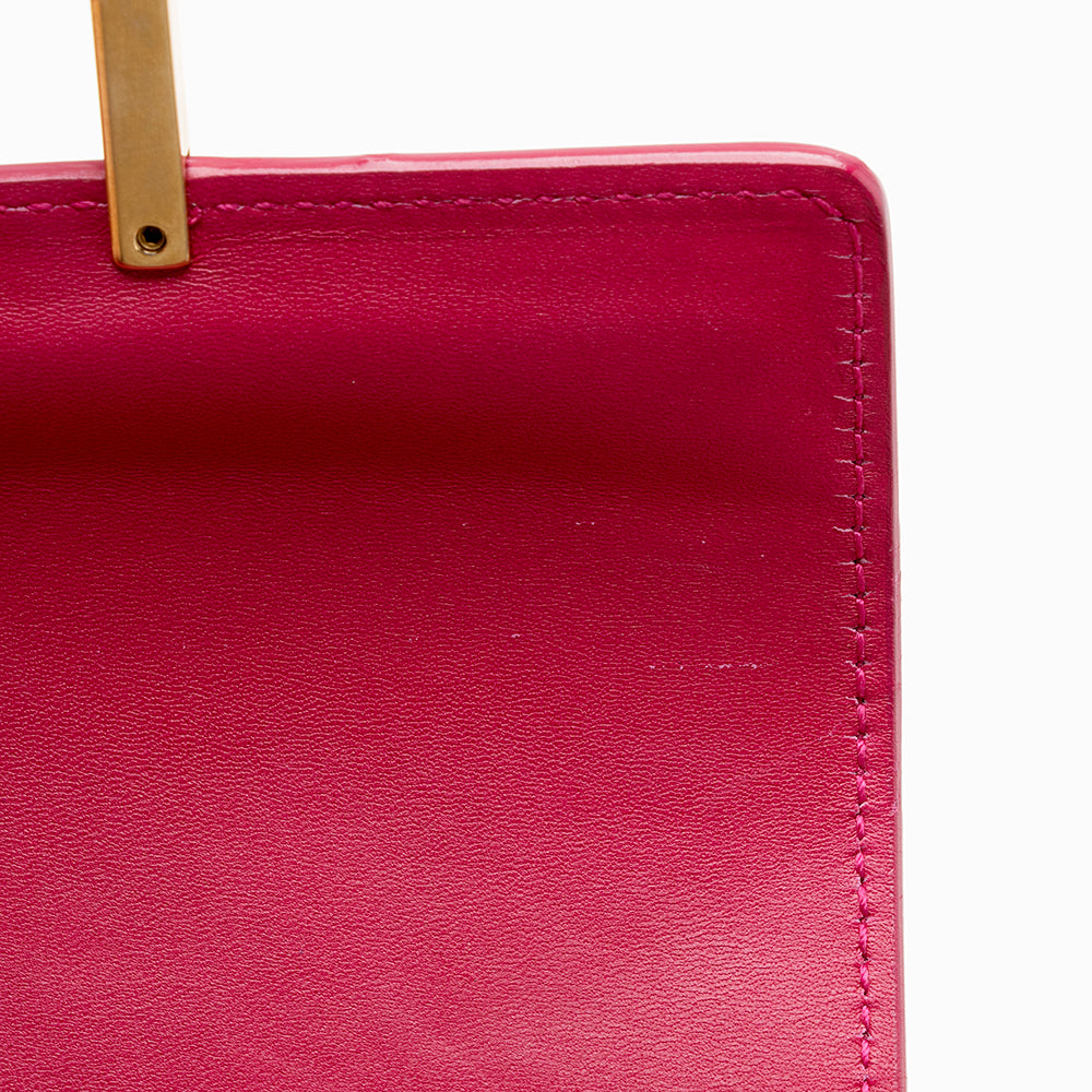 Saint Laurent Leather Lulu Small Shoulder Bag 15022