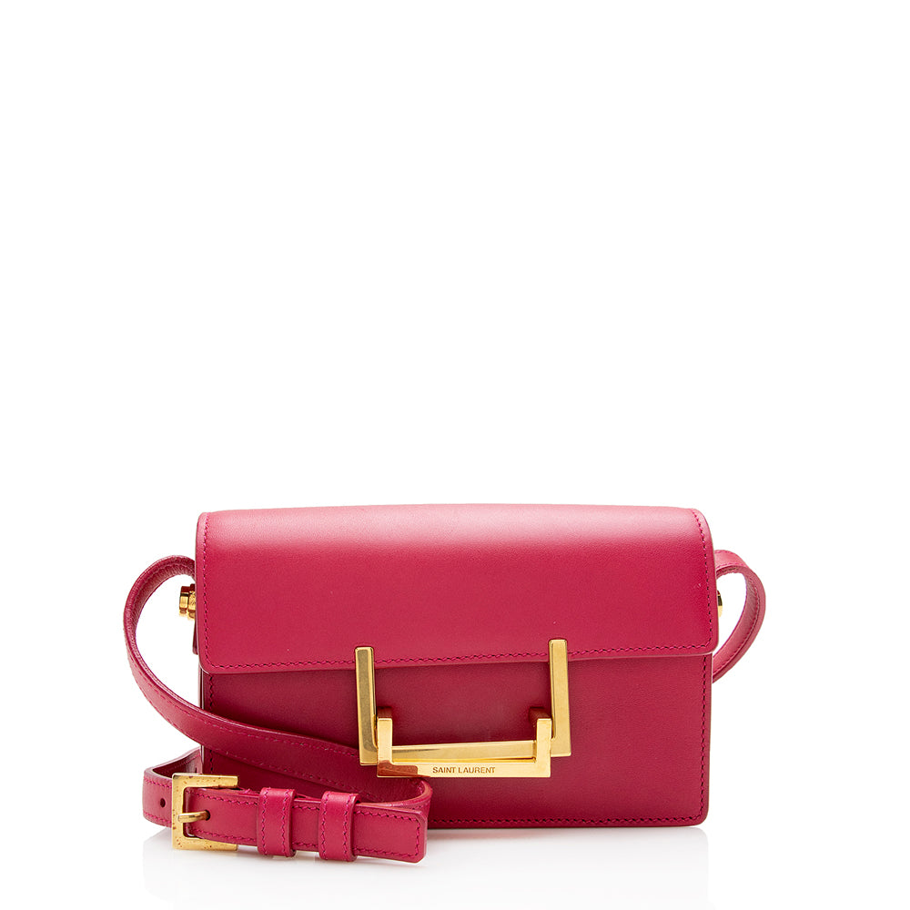 Saint Laurent Leather Lulu Small Shoulder Bag 15022
