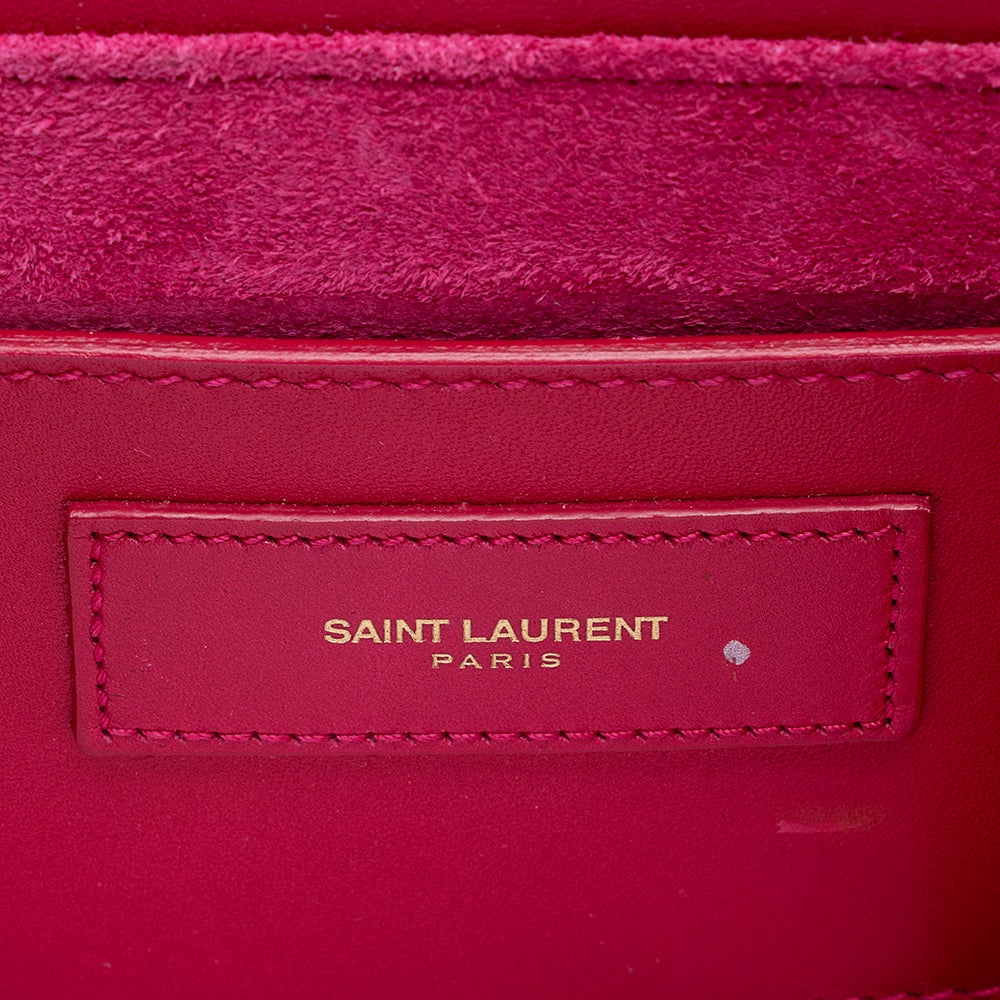 Saint Laurent Leather Lulu Small Shoulder Bag 15022