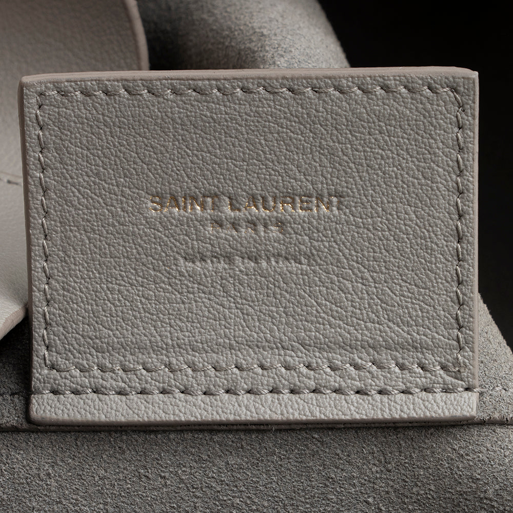 Saint Laurent Leather Mini Tote - FINAL SALE 18043