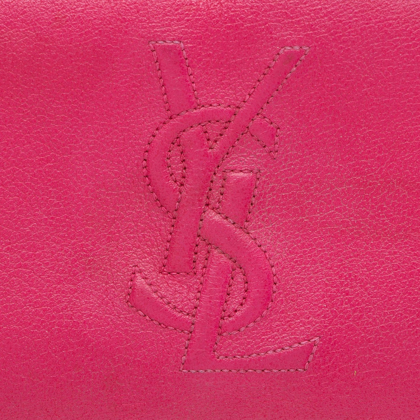 Saint Laurent Leather Monogram Belle du Jour Zip Around Wallet agqKCo