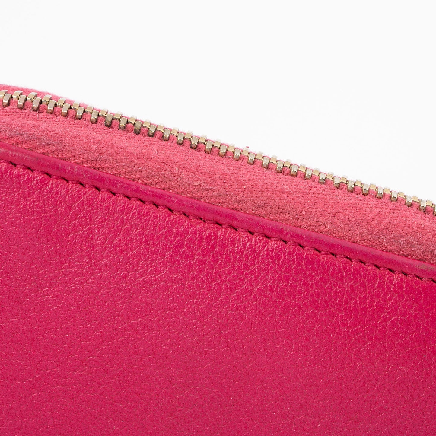 Saint Laurent Leather Monogram Belle du Jour Zip Around Wallet agqKCo