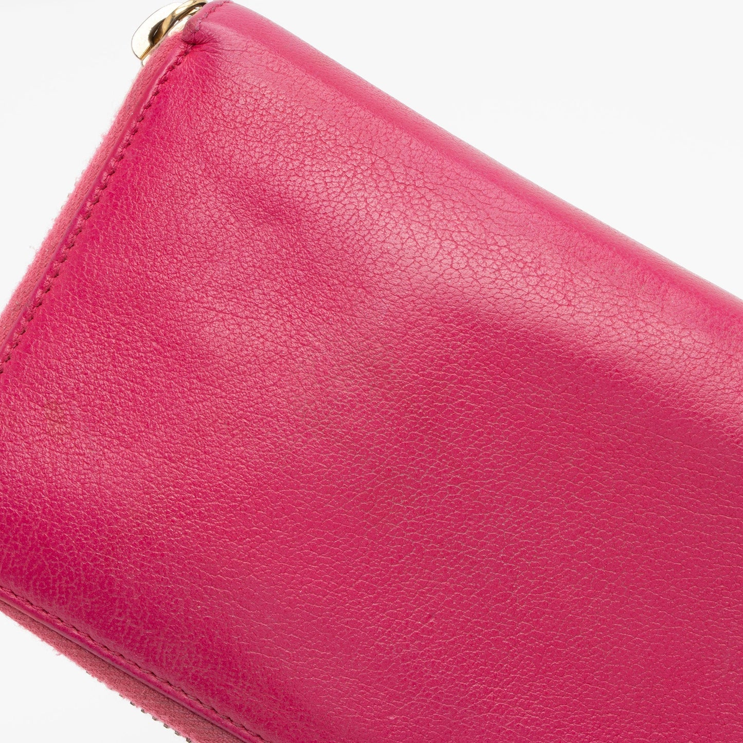 Saint Laurent Leather Monogram Belle du Jour Zip Around Wallet agqKCo