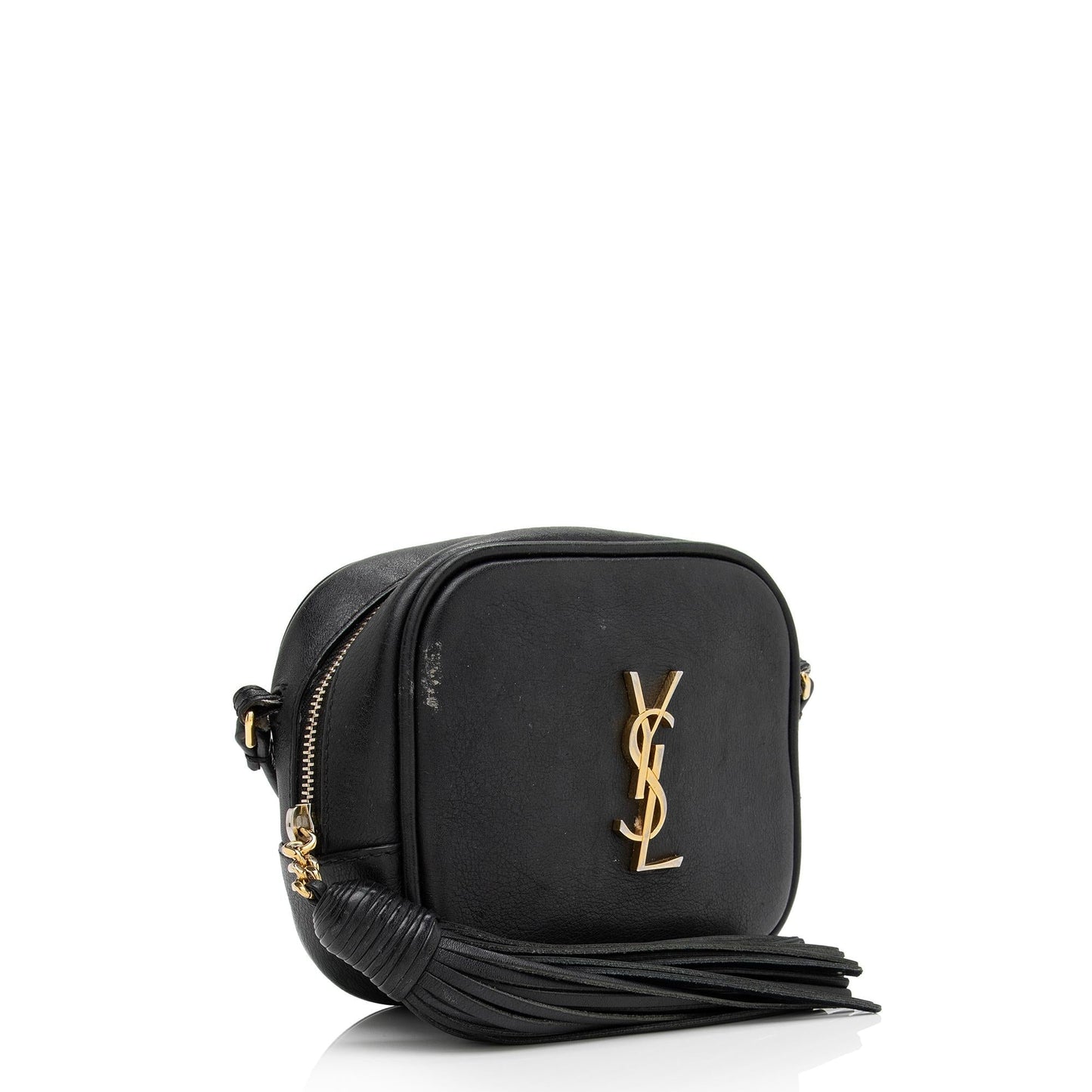 Saint Laurent Leather Monogram Blogger Bag 0bGOag