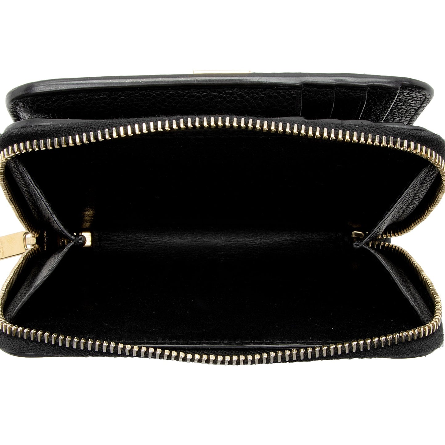 Saint Laurent Leather Monogram Compact Bi-Fold Wallet EywM9H