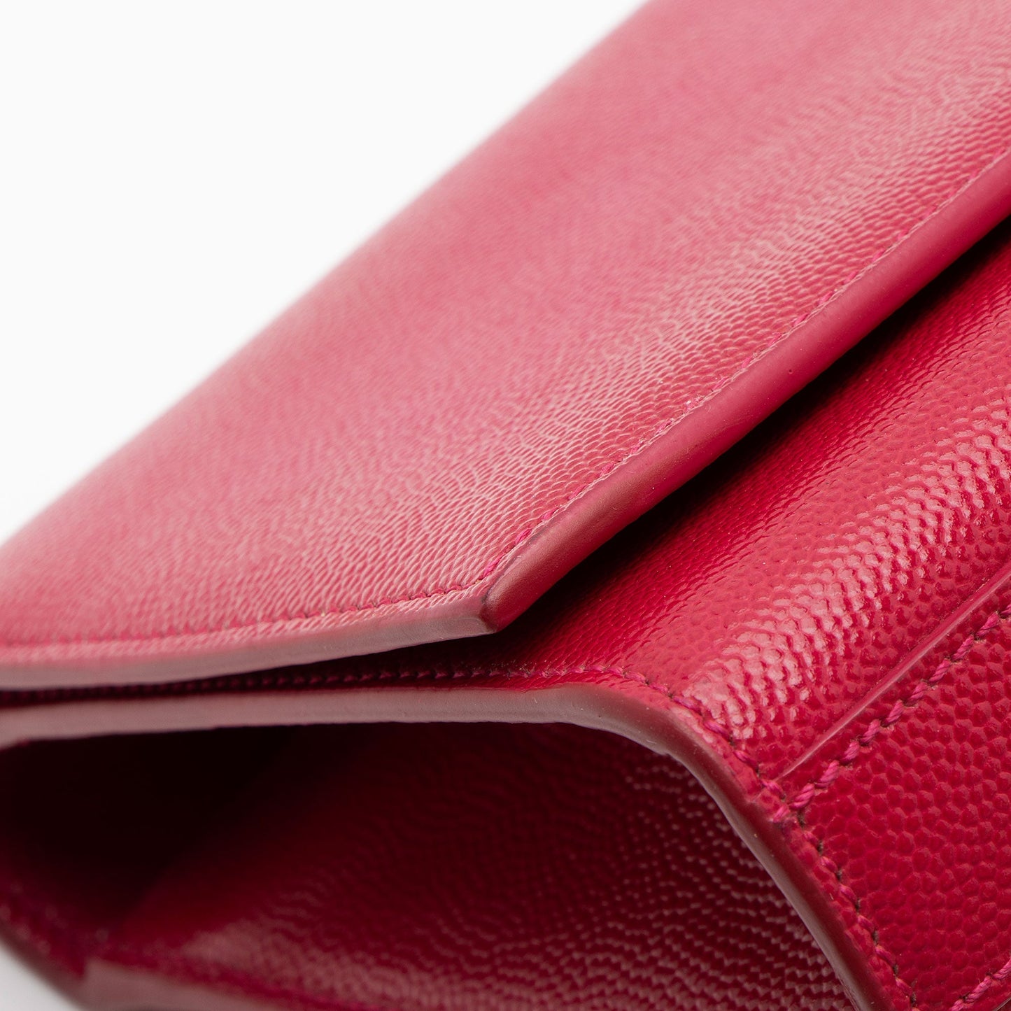 Saint Laurent Leather Monogram Kate Clutch XO2he1
