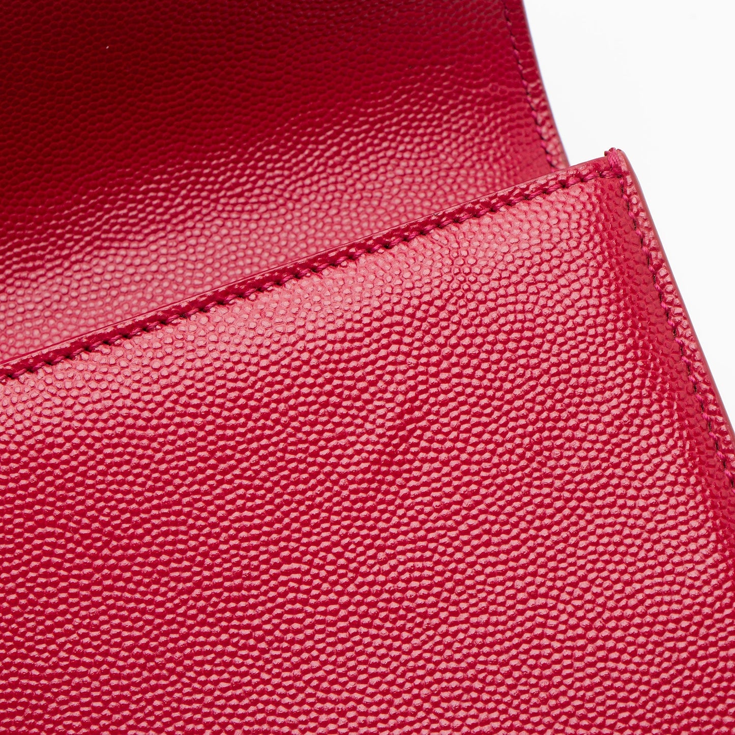 Saint Laurent Leather Monogram Kate Clutch XO2he1