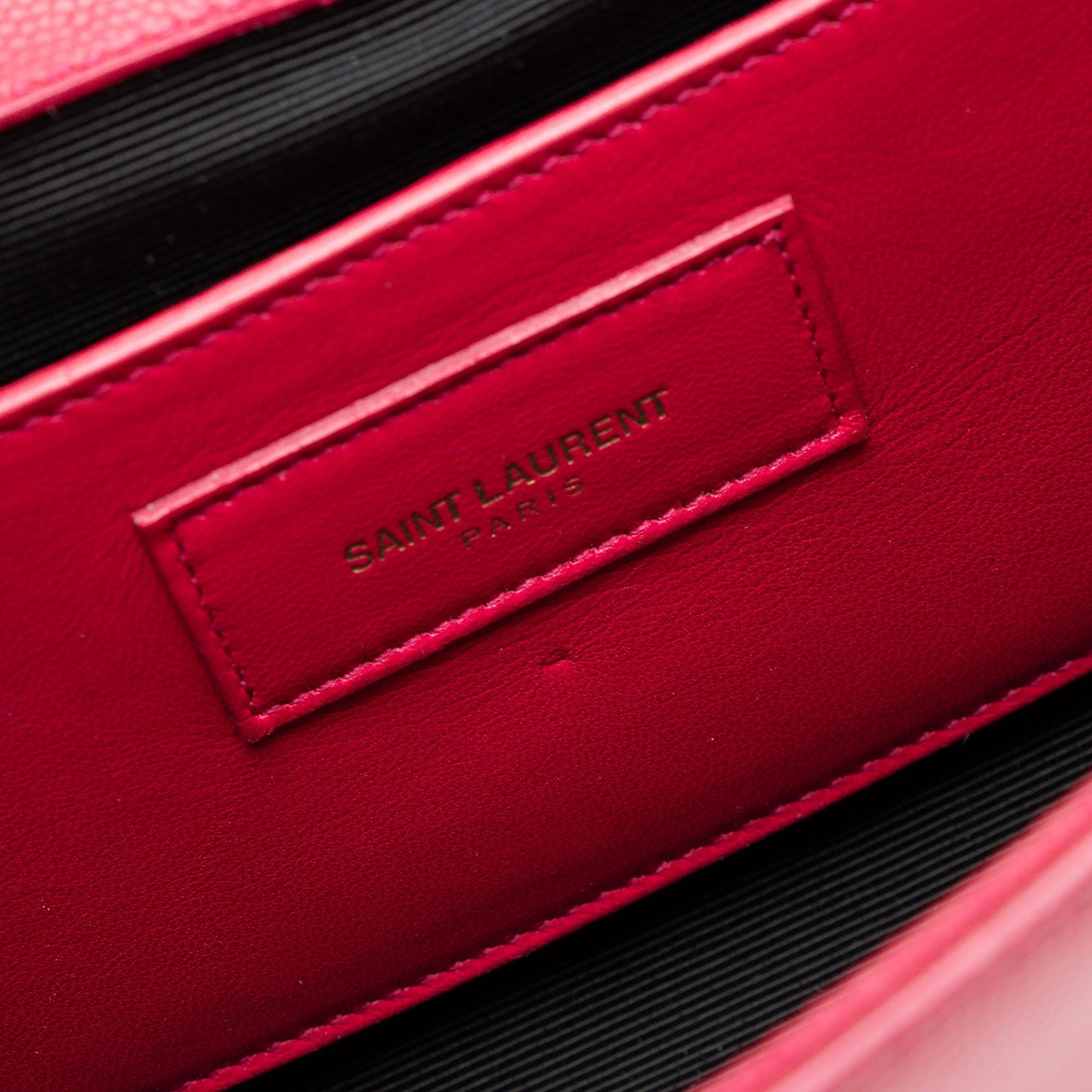 Saint Laurent Leather Monogram Kate Clutch XO2he1