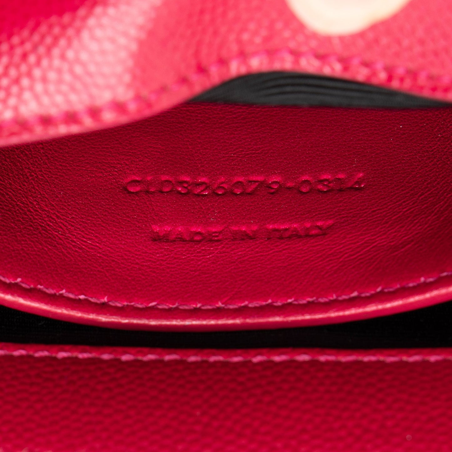 Saint Laurent Leather Monogram Kate Clutch XO2he1