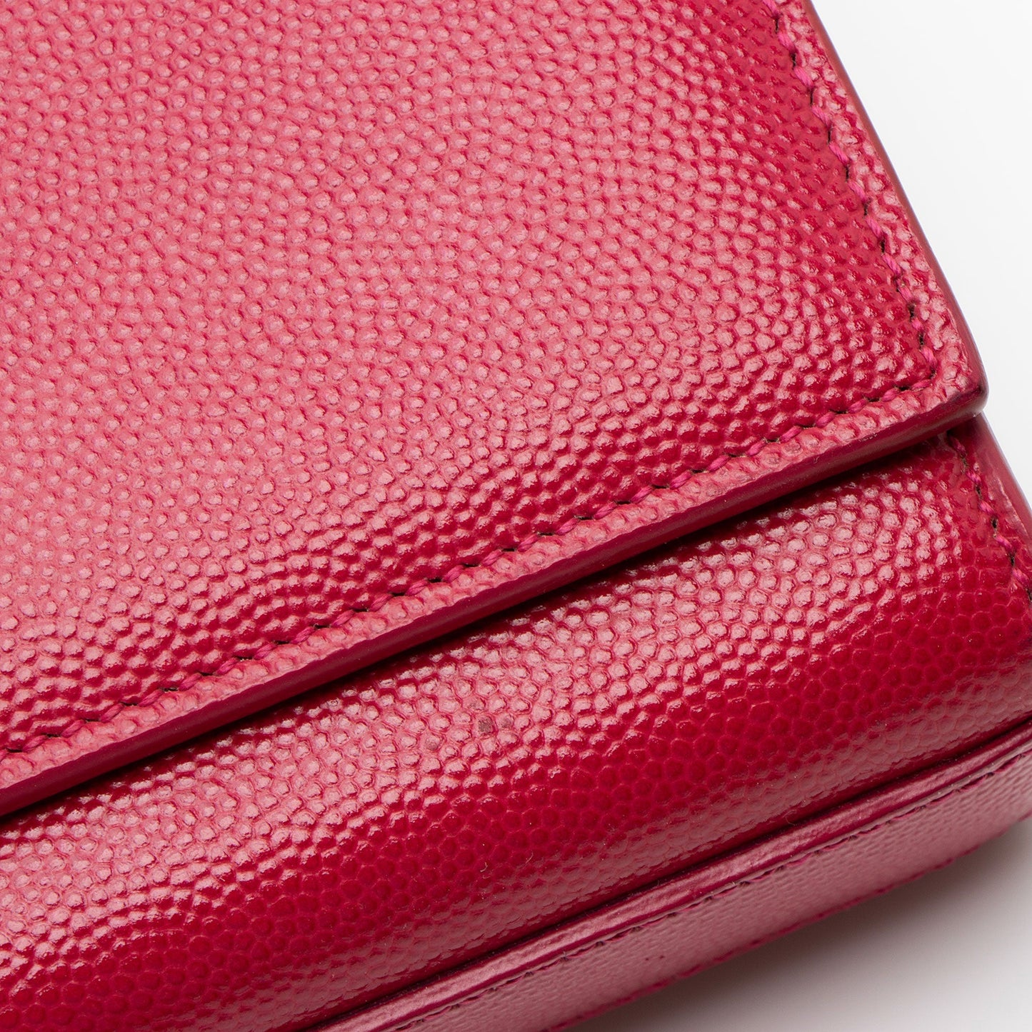 Saint Laurent Leather Monogram Kate Clutch XO2he1