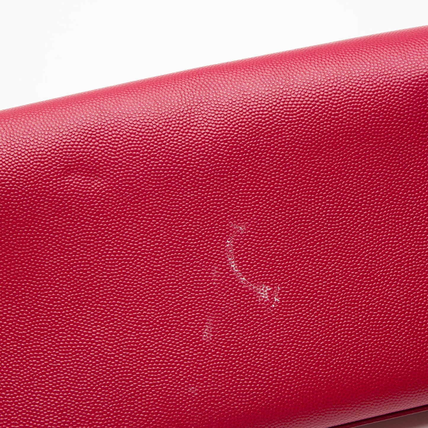 Saint Laurent Leather Monogram Kate Clutch XO2he1