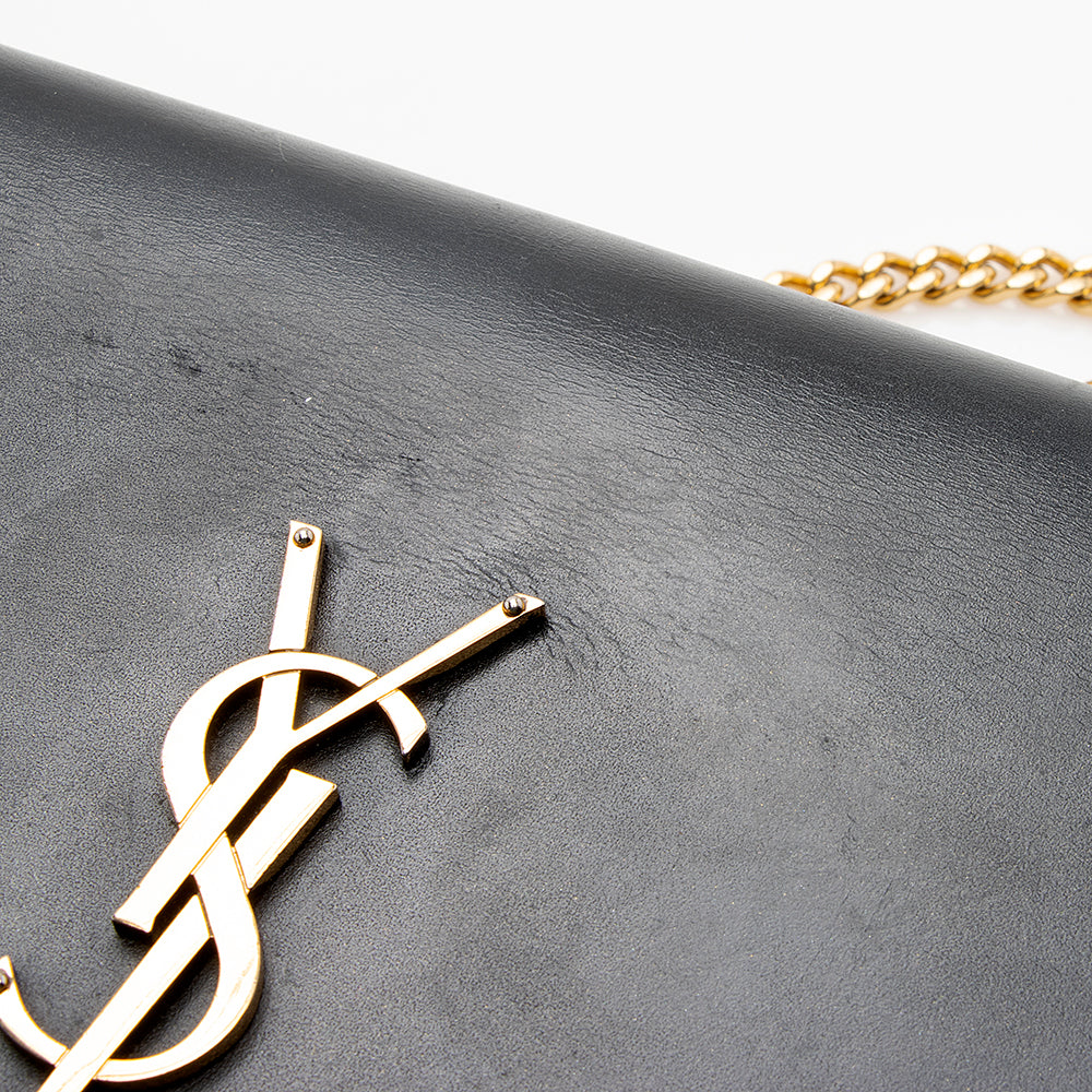 Saint Laurent Leather Monogram Kate Tassel Medium Shoulder Bag - FINAL SALE 18858
