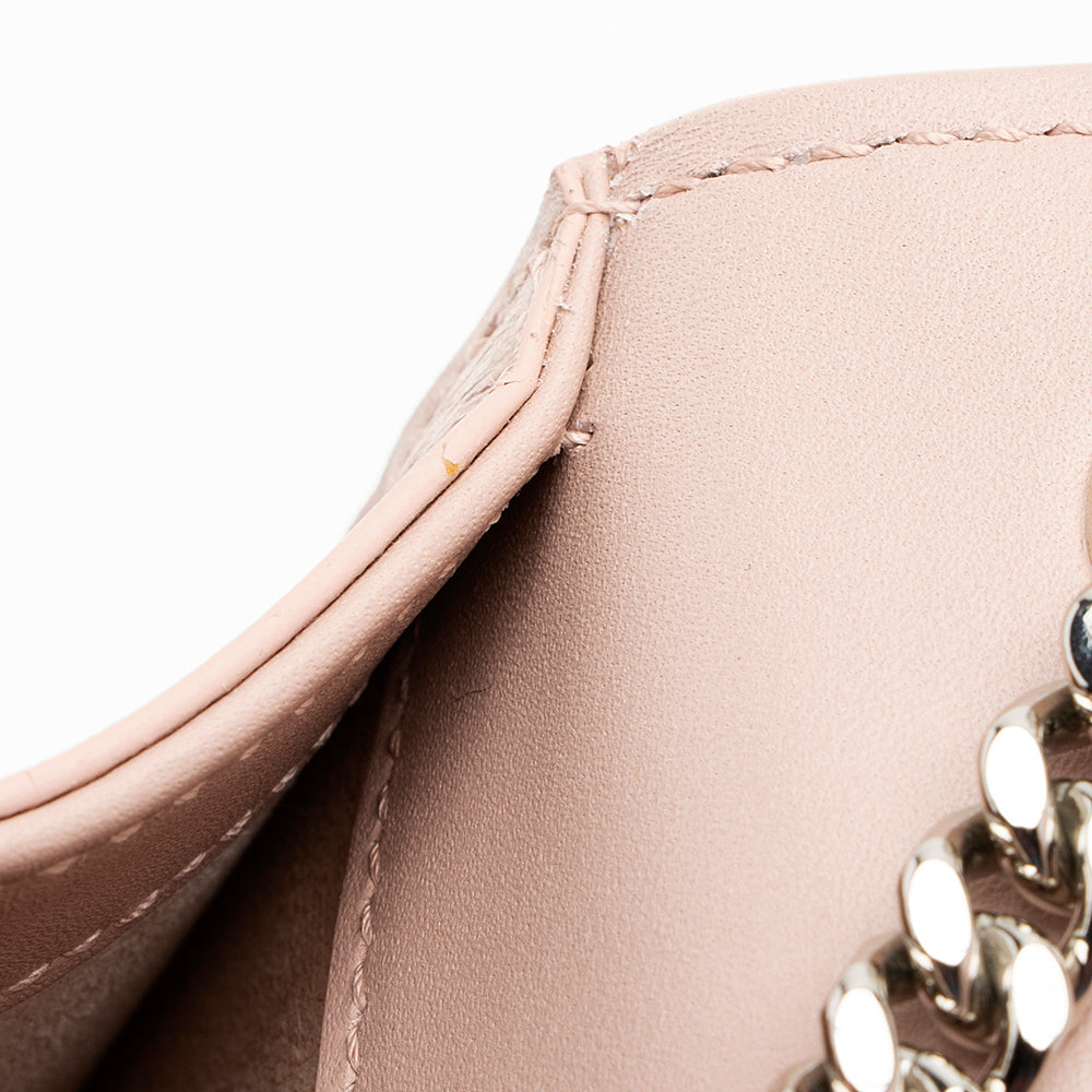 Saint Laurent Grain de Poudre Leather Monogram Kate Tassell Medium Shoulder Bag 19405