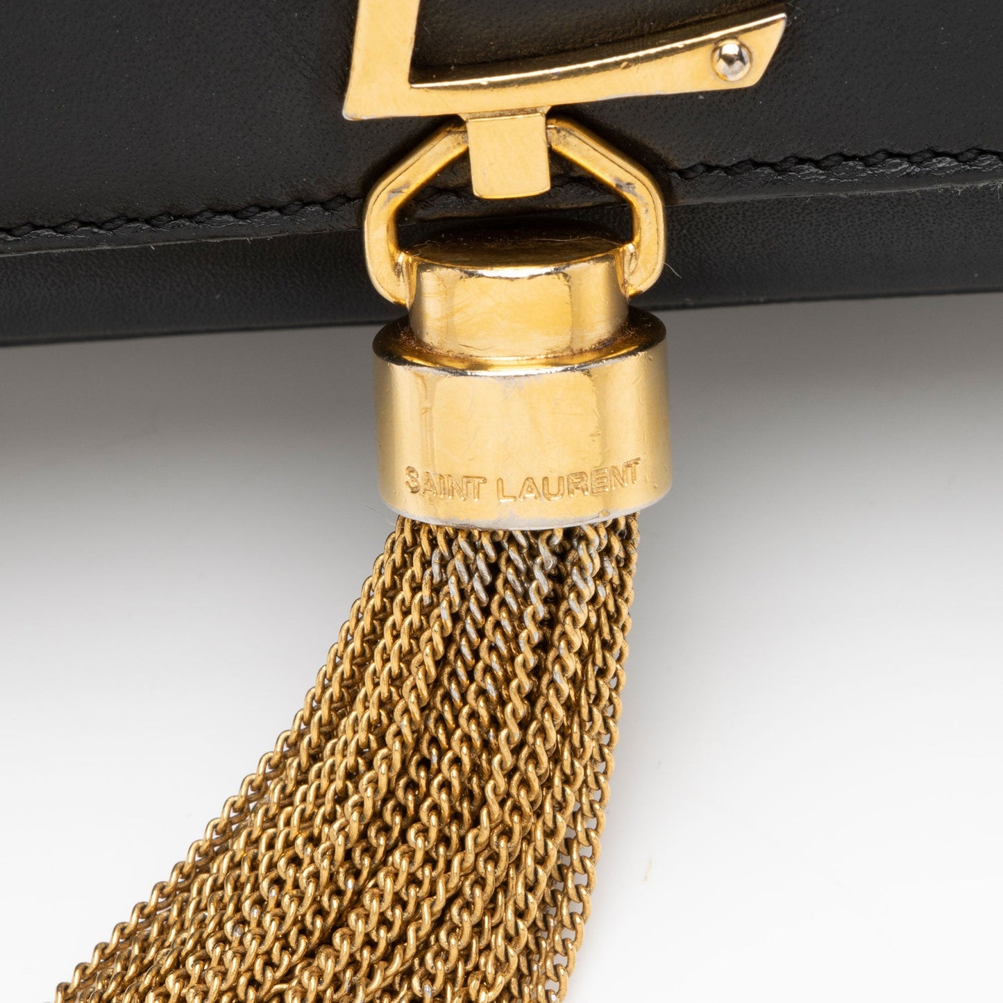 Saint Laurent Leather Monogram Kate Tassel Mini Shoulder Bag 2TLIWr