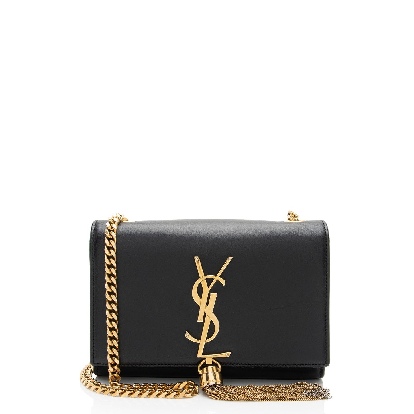 Saint Laurent Leather Monogram Kate Tassel Mini Shoulder Bag 2TLIWr