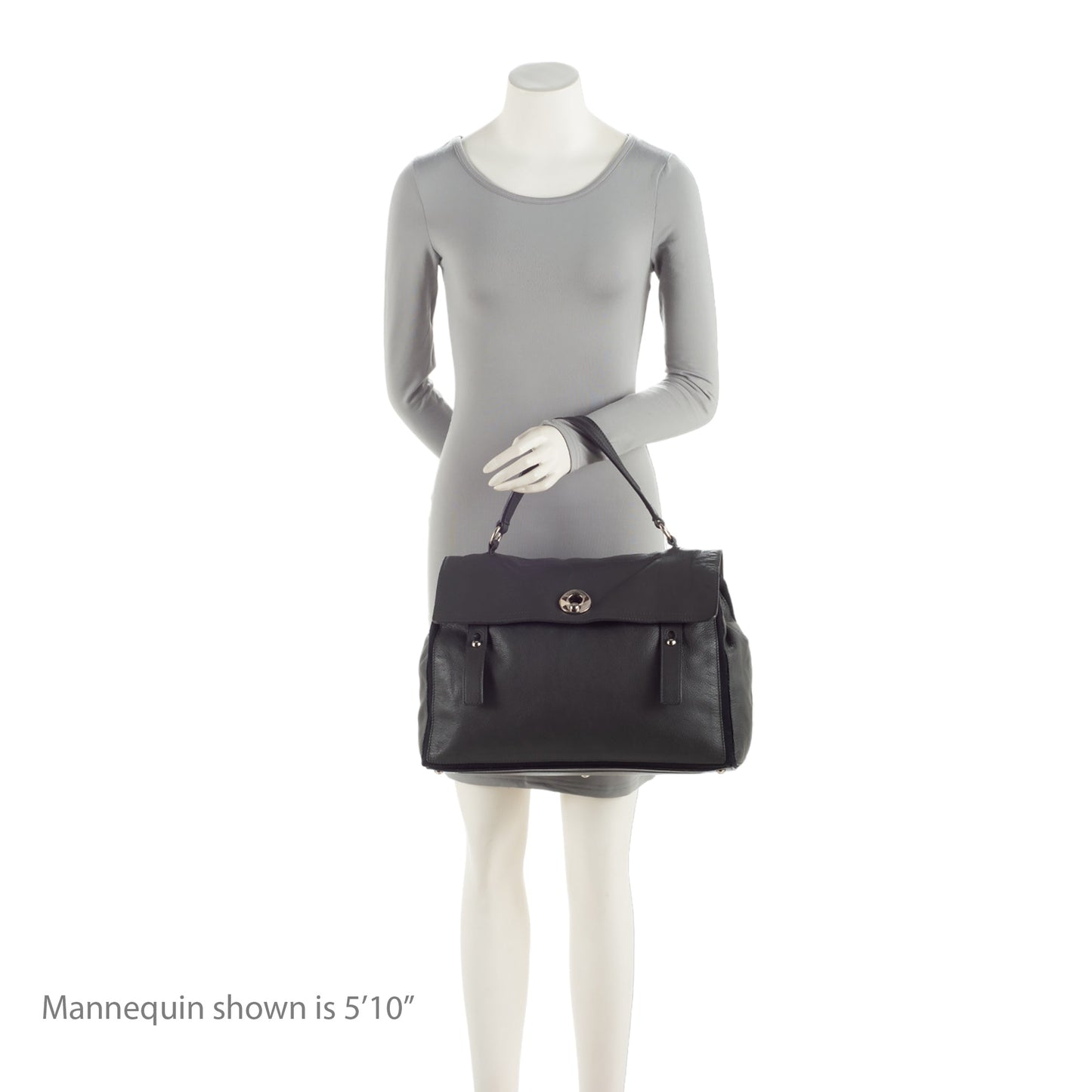 Saint Laurent Leather Muse Two Large Satchel KW43Zr