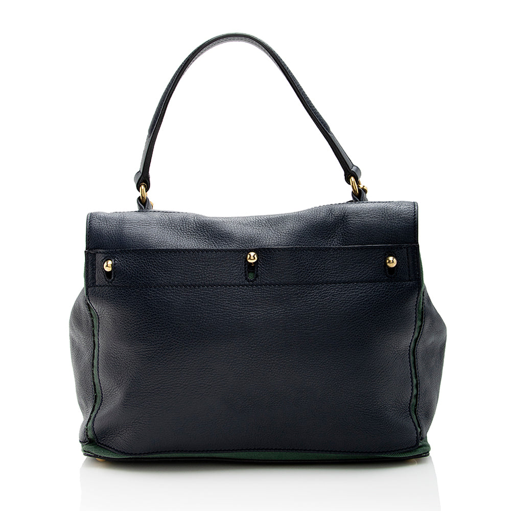 Saint Laurent Leather Muse Two Medium Satchel 18818