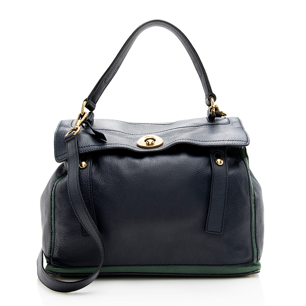 Saint Laurent Leather Muse Two Medium Satchel 18818
