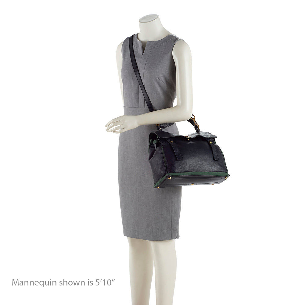 Saint Laurent Leather Muse Two Medium Satchel 18818
