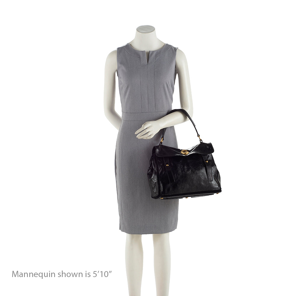 Saint Laurent Leather Muse Two Medium Satchel 19501