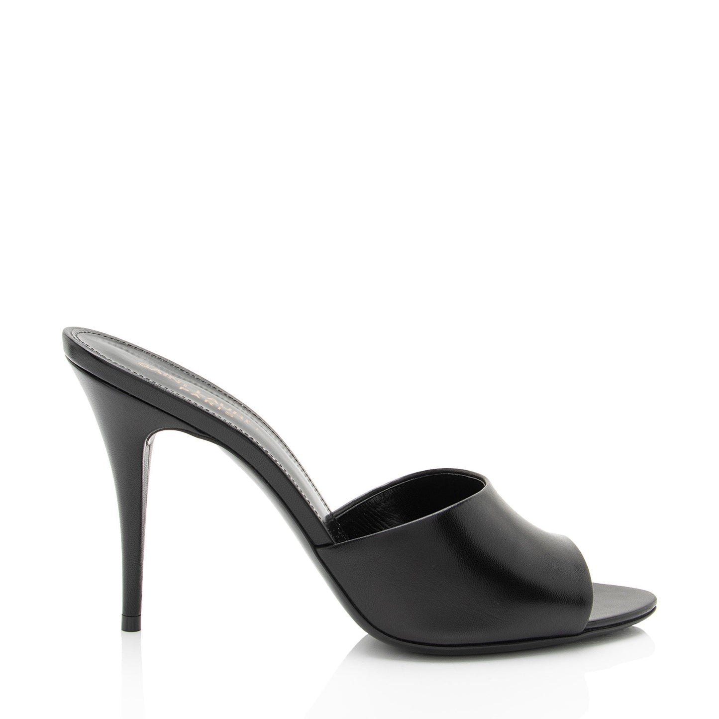 Saint Laurent Leather Open Toe Sandals - Size 8 / 38 I4JOnp