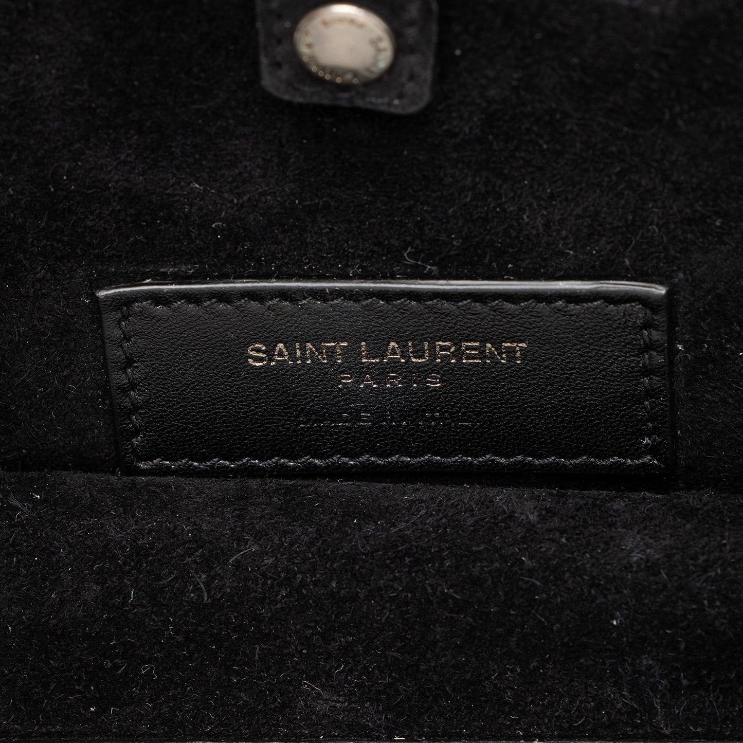 Saint Laurent Leather Ponyhair Leopard Print Mica Hatbox Small Crossbody LTfquL